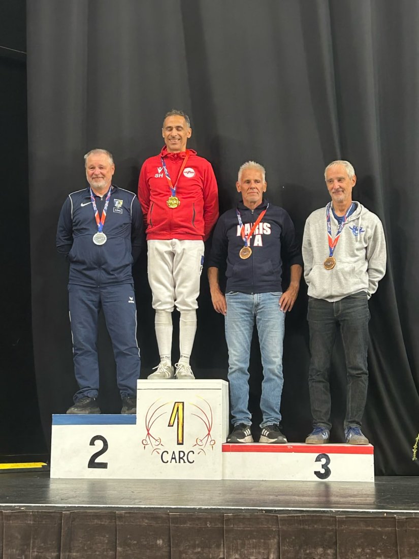François, Vice champion de France V3